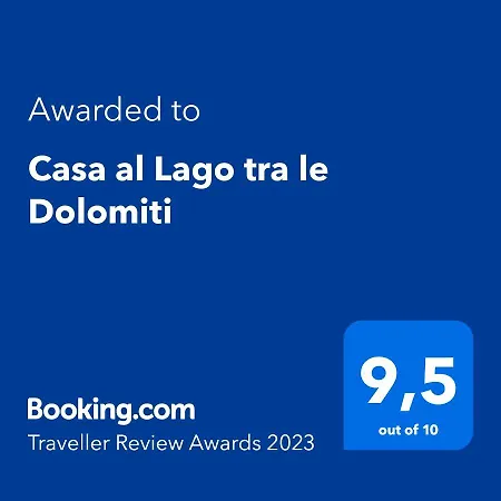 아파트 Casa Al Lago Tra Le Dolomiti *